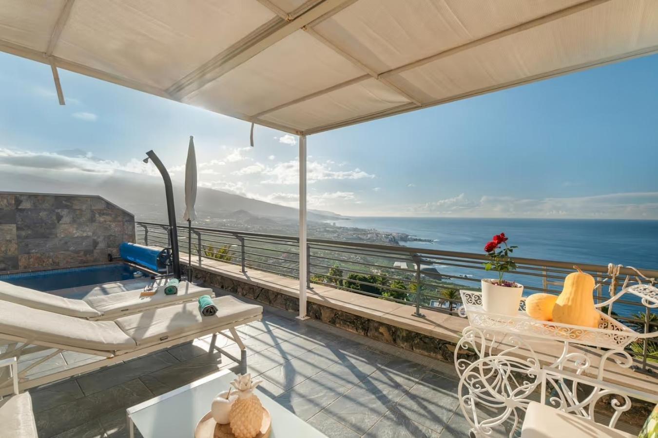 Villa Golden Horizon Con Piscina Privada Climatizada Santa Ursula  Bagian luar foto