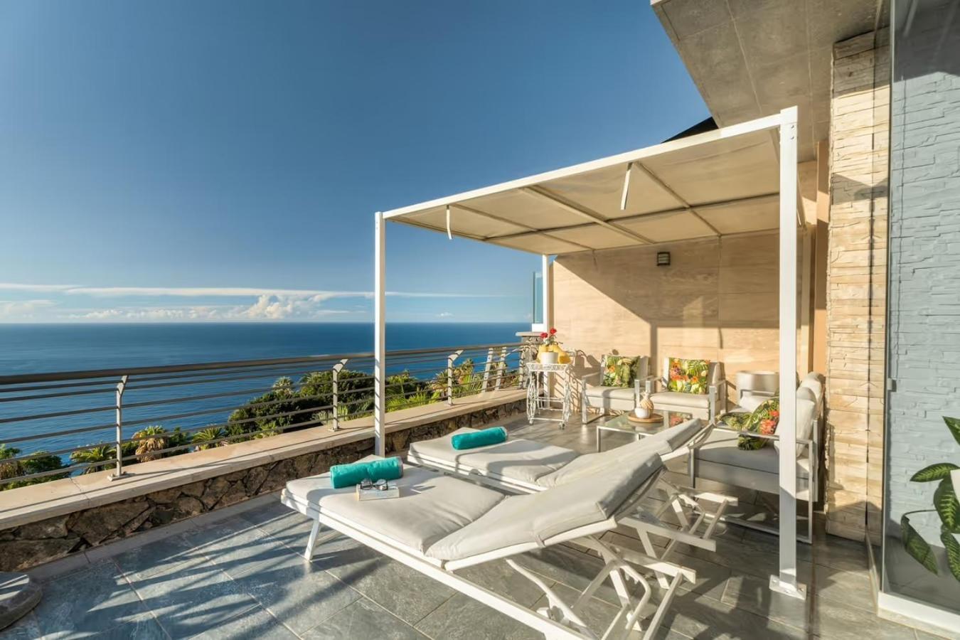 Villa Golden Horizon Con Piscina Privada Climatizada Santa Ursula  Bagian luar foto