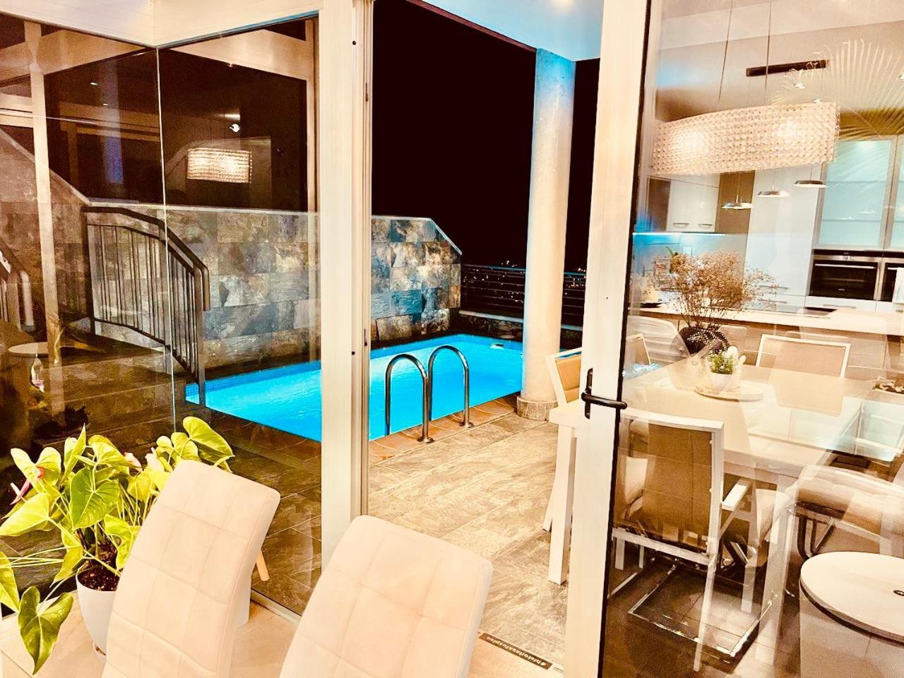 Villa Golden Horizon Con Piscina Privada Climatizada Santa Ursula  Bagian luar foto